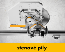 Braun stenové píly